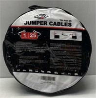 25ft Top DC Jumper Cables - TD-P0125 - NEW