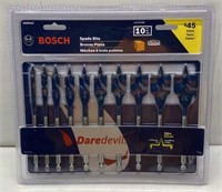 10pc Bosch Spade Bit Drill Bits - NEW