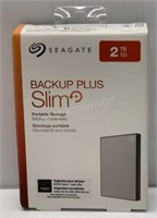 Seagate Backup Plus Slim+ 2TB - NEW