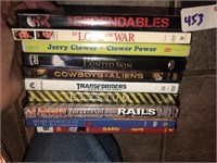 (9) DVD  Movies