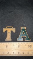 Letter T and A Fobs