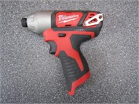 Milwaukee M12 Impact 1/4in. Driver 12v