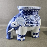 Ceramic Elephant Foot Stool