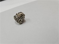 925 Silver Men's Ring Size 9 Very Detailed