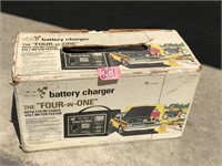 Sears Battery Charger "Four-in-One"  6V & 12V