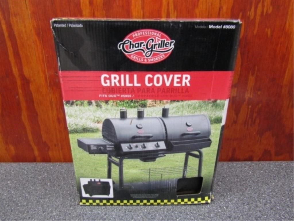 Char Griller Grill Cover Fits Duo #5050 NIB
