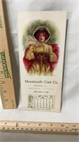 Monmouth Coal Co Promotional Calendar