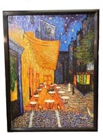 The Cafe Terrace At Night By Van Gogh Reproduction