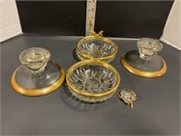 Candle holders,& container