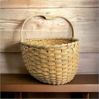 Vintage Split Oak Basket