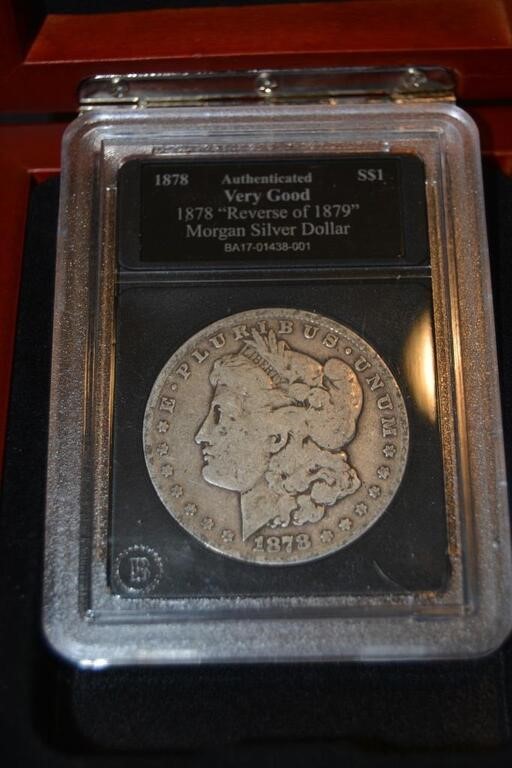 1878 "Reverse of 1879" Morgan Silver Dollar