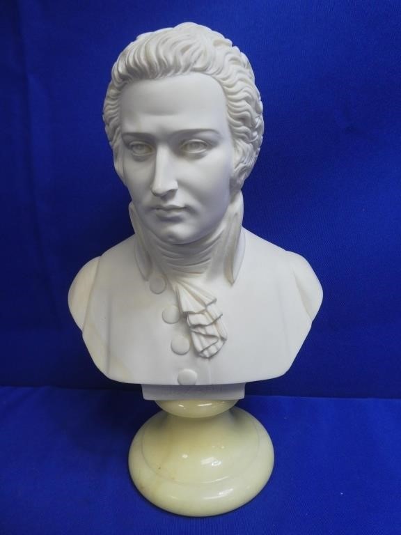 Signed Mozart Bust
