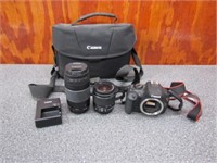 Canon EO5 Rebel T5 w/EFS18-55 & EF75-300 Lens