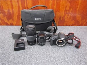 Canon EO5 Rebel T5 w/EFS18-55 & EF75-300 Lens
