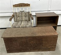 (YY) Miscellaneous Furniture Including Pressed