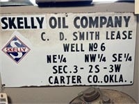 Skelly lease sign 26Wx14T SSP