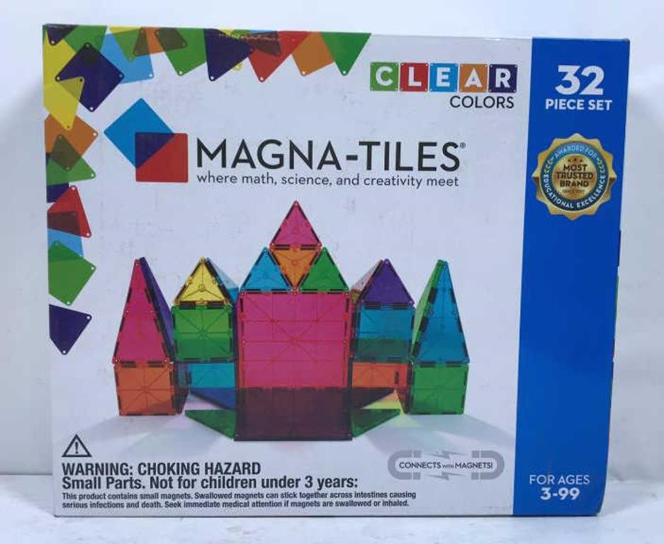New Clear Colors Magna-Tiles