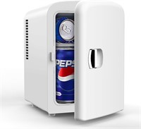 Mini Fridge Cooler/Warmer  4 Liter  A/C (White)
