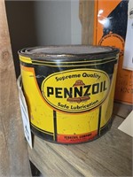 Pennzoil grease can