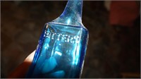 Vintage Blue Bottle "Bitters" Bottle