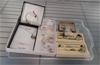 ASSORTED COSTUME JEWELRY, RINGS, LUCA DANNI