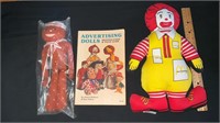 Ronald McDonald Doll, Value Guide, Nabisco Ginger