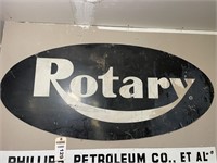Rotary sign 57Wx26T  SST