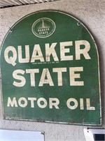 Quaker State Motor Oil Tombstone sign