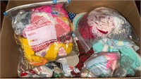 Box of Baby Doll Clothes