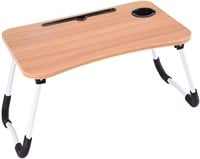 N5364 Foldable Laptop Table Lapdesk Brown