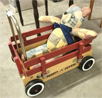 RADIO FLYER AND PATCHWORK BEAR