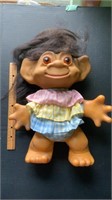 Vintage Large Troll Doll