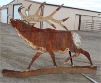 Metal Yard Art - Bull Elk