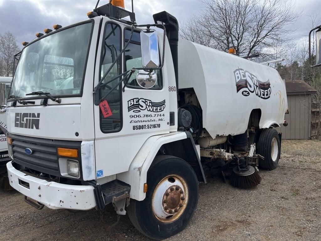 1997 Ford 6469A Sweeper Truck