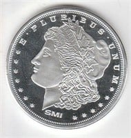 Private Mint .999 Fine 1 oz Silver Morgan Coin