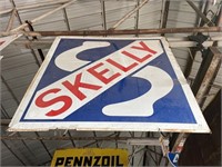 Skelly self framing sign 60Wx60T  SSP