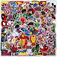 Marvel Superhero Stickers for Laptop
