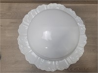 Ceramic Large Serving Plate & Bowl w/Lid