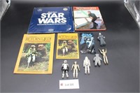 (6) Star Wars Mini Figures Puzzle Book, Story Book