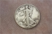1941-D Liberty Half Dollar