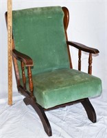 VINTAGE CHILD'S PLATFORM ROCKER