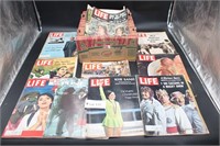 Assortment Of LIFE Magazines  1960's