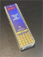 Box CCI 22 Short Hollow Point Ammunition 100 Rds