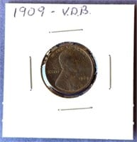 1909 VDB Lincoln Penny