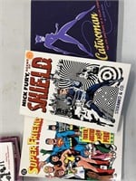 Books NicK Fury, Catwoman, Justice League