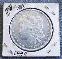 COIN - 1883 EF40 SILVER MORGAN DOLLAR