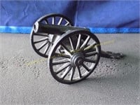 Vintage cast iron toy cannon  Vicksburg Miss