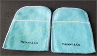 Authentic Tiffany and C. jewelry bags