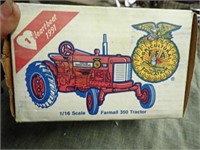 Farmall 350 Tractor, 1/16 Scale, Iowa FFA,