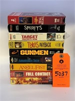 Lot of 1990's VHS Screeners, Action, Some Sealed w